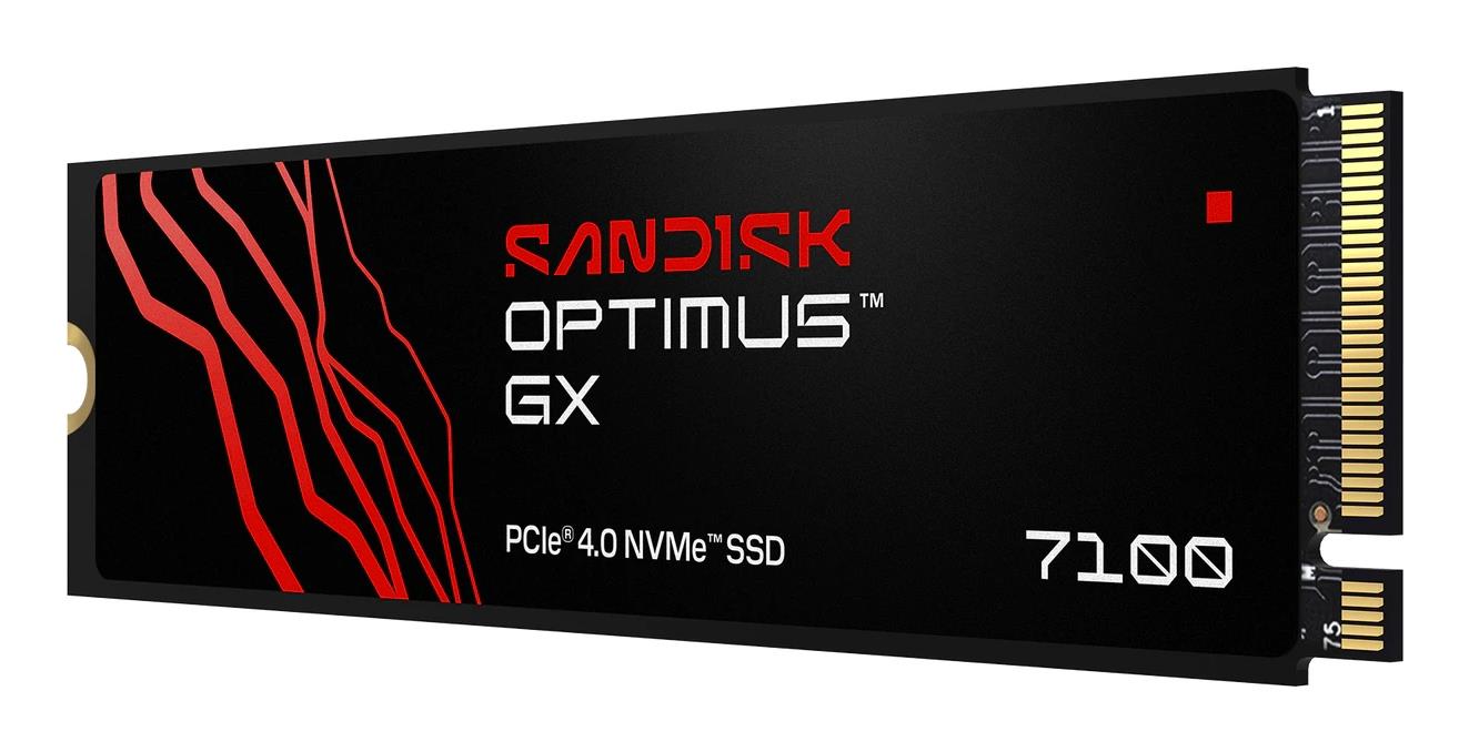 SSD SANDISK 1200xTBW rating MTBF 1750000 h Read speed 7250 MB/s Write speed 6900 MB/s NVMe Yes PCI Express 4.0 M.2 2000 GB SDSP71200TAN-000E0