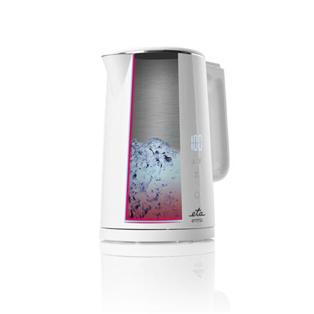 ETA | Kettle | ETA559590010 Emma | Electric | 2200 W | 1.5 L | Stainless steel | 360° rotational base | White