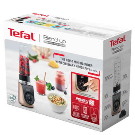 TEFAL | Blender | BL190AF0 Blend Up | Tabletop | 1000 W | Jar material Tritan | Jar capacity 0.7 L | Ice crushing | Bla