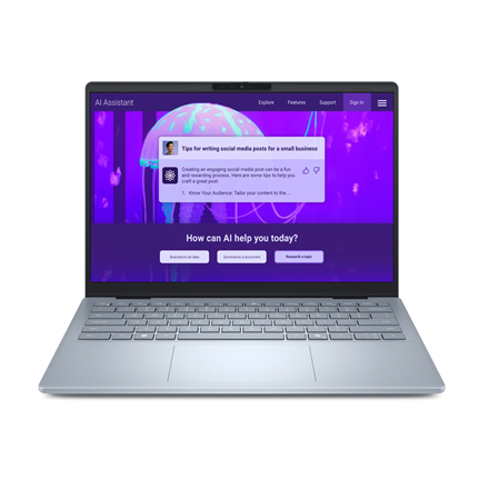 Dell Plus 14 DB14250 | Ice Blue | 14 " | 2.5K | 2560 x 1600 pixels | Anti-glare | Intel Core Ultra 7 | 256V | 16 GB | LP