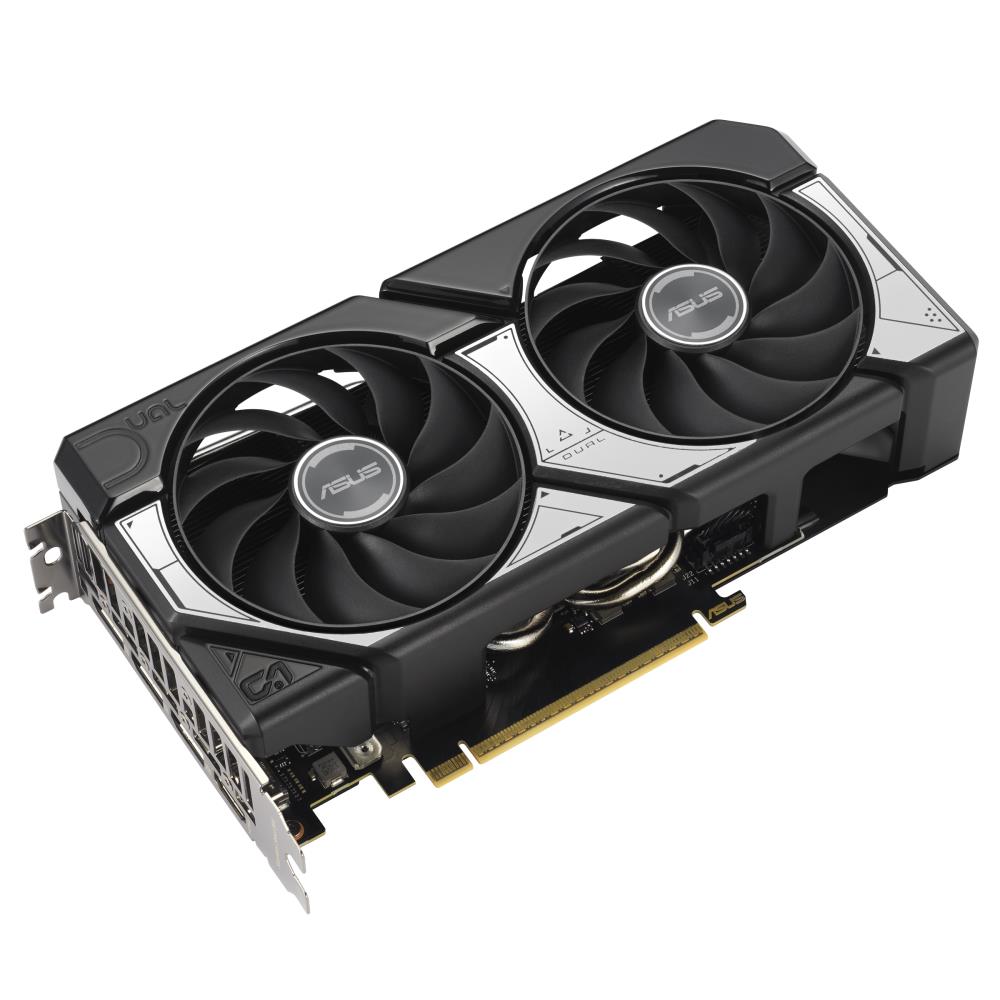 Graphics Card ASUS NVIDIA GeForce RTX 5060 Ti 16 GB GDDR7 128 bit PCIE 5.0 16x Dual Slot Fansink 1xHDMI 3xDisplayPort DUAL-RTX5060TI-O16G