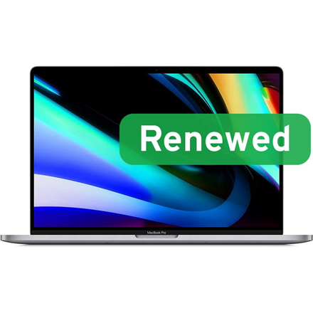 Apple Renewed Grade B | MacBook Pro 16 A2141 | 16 " | i7-9750H | 16 GB | SSD | 512 GB | AMD Radeon Pro 5300M Graphics |