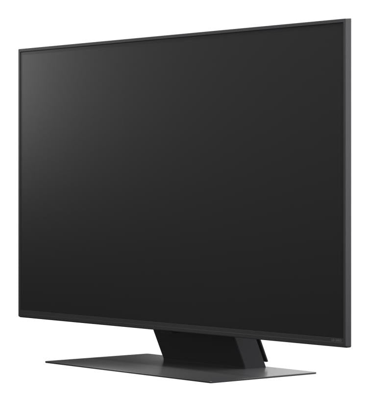 TV Set LG 43" 4K/Smart 3840x2160 Wireless LAN Bluetooth webOS Black 43QNED86A3C