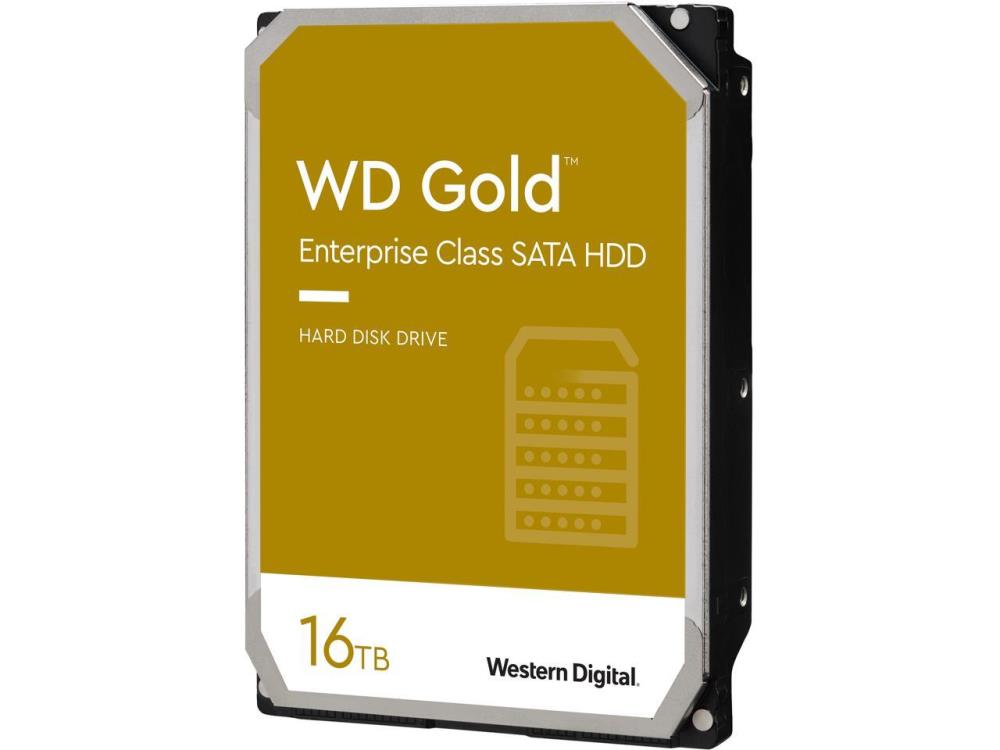 HDD WESTERN DIGITAL Gold 16TB SATA 3.0 512 MB 7200 rpm 3,5" WD161KRYZ