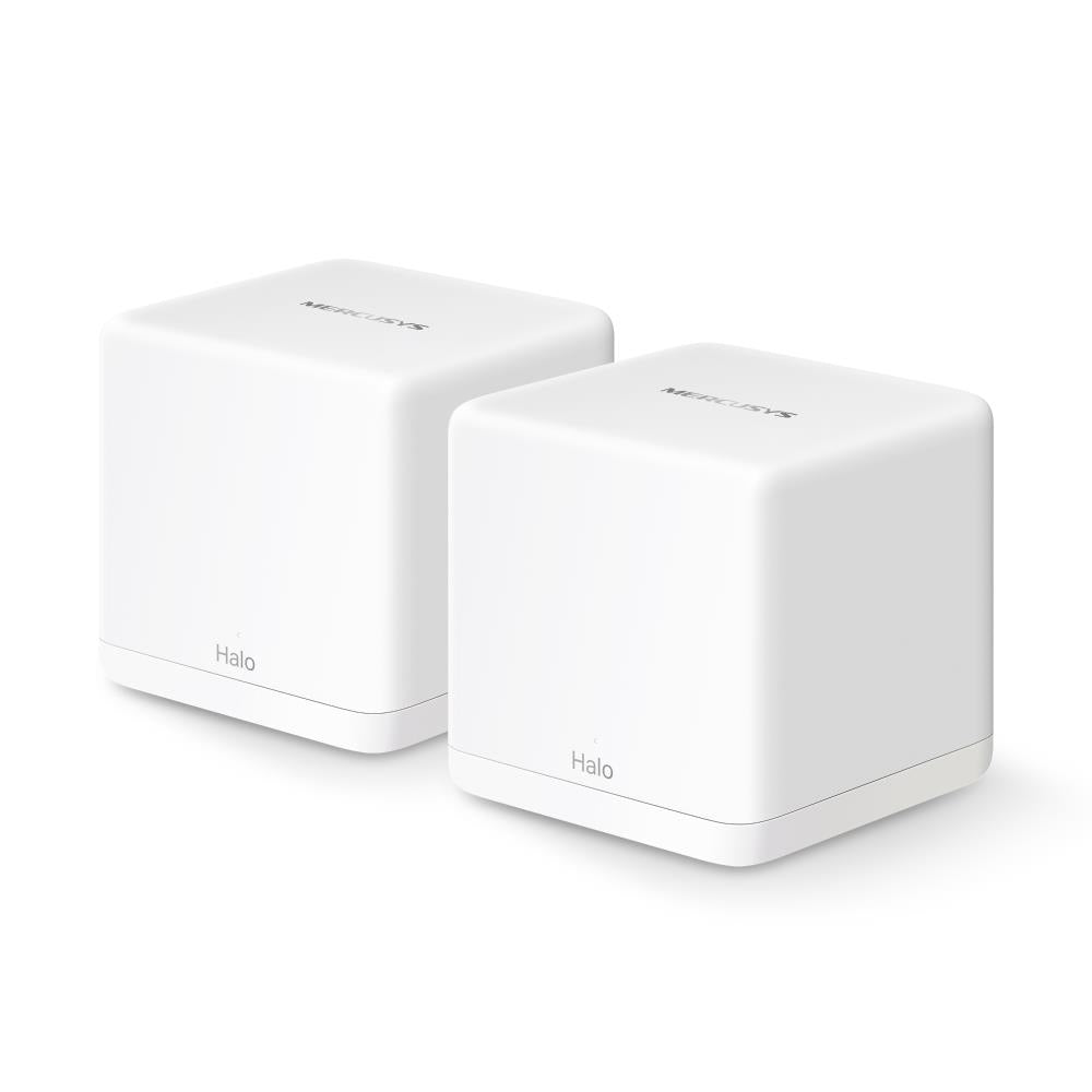 Wireless Router MERCUSYS Wireless Access Point / Router 2-pack 1500 Mbps Mesh IEEE 802.3ac IEEE 802.11a IEEE 802.11b IEEE 802.11g IEEE 802.11n IEEE 802.11ax 2x10/100/1000M LAN \ WAN ports 3 HALOH60X(2-PACK)