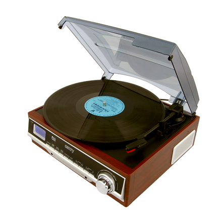 Camry | Turntable with radio | CR 1113 | AUX in | Brown