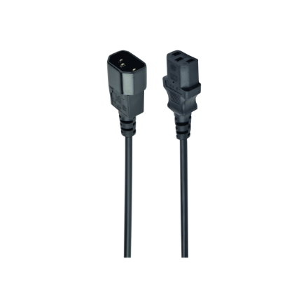 Cablexpert | PC-189 | Black | C14 coupler | C14 coupler