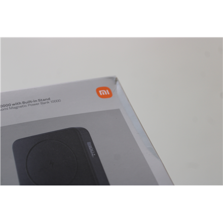 SALE OUT. Magnetic Power Bank 10000 with Built-in | 10000 mAh | Gray | DAMAGED PACKAGING, MISSING WARRANTY CARD, DEMO