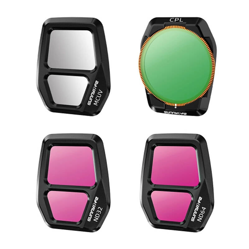 Sunnylife A3S-FI928 4pcs lens filter set for AIR 3S - Image 1