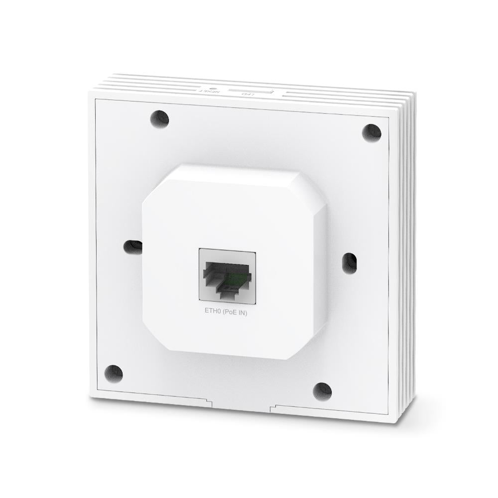 Access Point TP-LINK Omada 3000 Mbps IEEE 802.11a IEEE 802.11b IEEE 802.11g IEEE 802.11n IEEE 802.11ac IEEE 802.11ax 1x10/100/1000M Number of antennas 2 EAP650-WALL