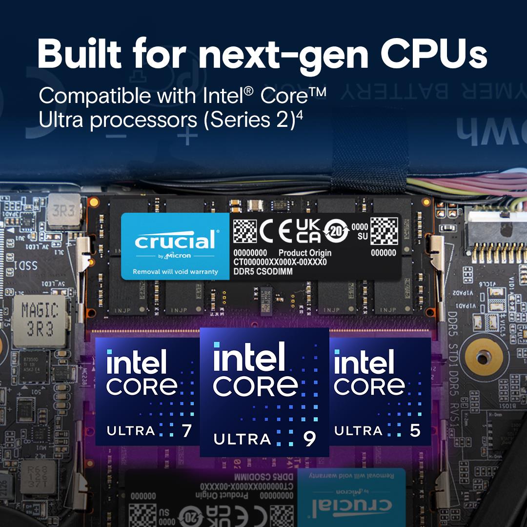 NB MEMORY 32GB DDR5-6400/CT32G64C52CS5 CRUCIAL