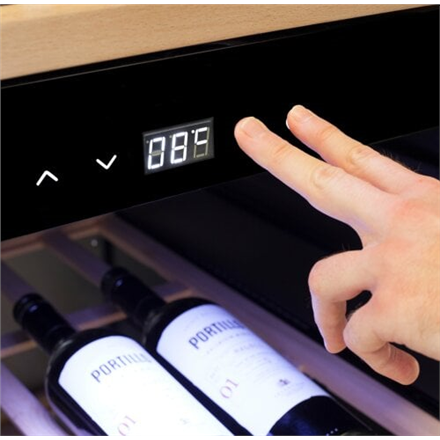 Caso | Smart Wine Cooler | WineExclusive 66 | Energy efficiency class G | Showcase | Free standing | Bottles capacity bo
