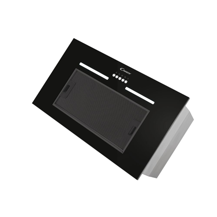 Candy | Hood | CPY5MBG | Canopy | Energy efficiency class C | Width 52 cm | 298 m³/h | Mechanical control | LED | Black
