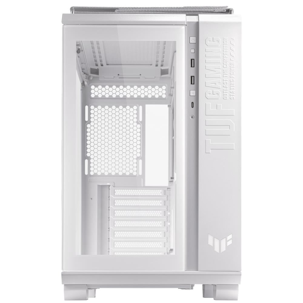 Case ASUS TUF Gaming GT502 MidiTower Case product features Transparent panel Not included ATX MicroATX MiniITX Colour White GAMGT502PLUS/TGARGBWH