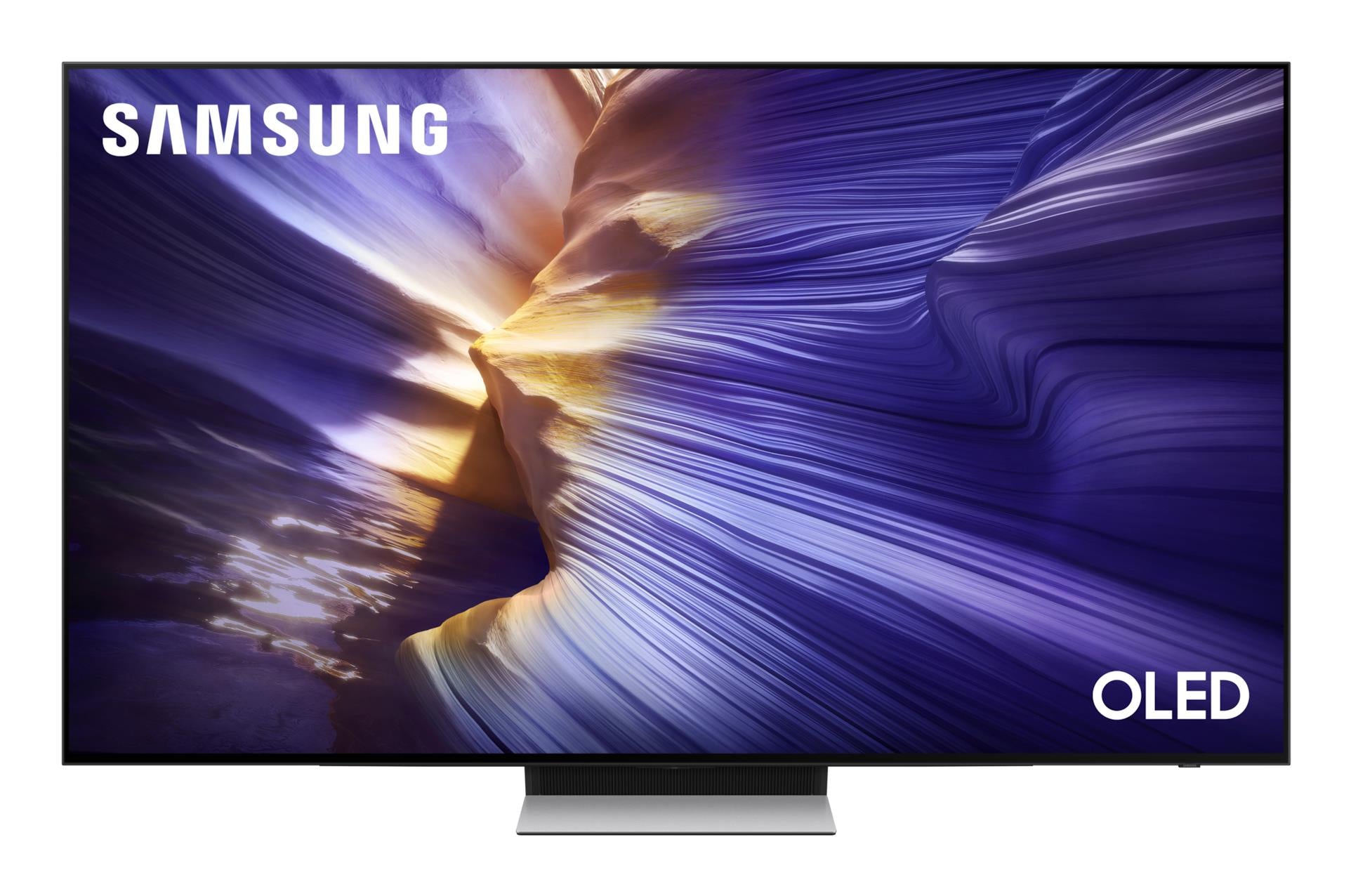 TV Set SAMSUNG 83" OLED/4K/Smart 3840x2160 Tizen Black QE83S90FAEXXH
