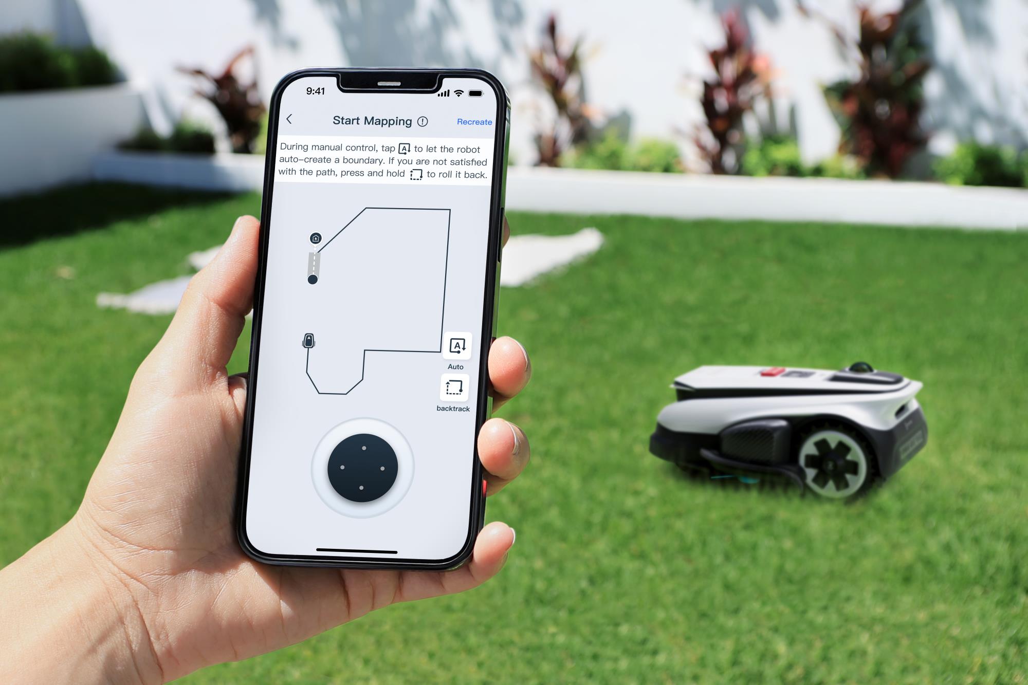 GRASS MOWER ROBOT LIDAR PRO/GOAT A3000 LIDAR PRO ECOVACS