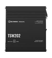 Switch TELTONIKA TSW202 Type L2 2xSFP 8xRJ45 PoE+ ports 8 240 Watts TSW202