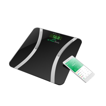 ETA | Vital Body Personal scale | ETA678090000 | Body analyzer | Maximum weight (capacity) 180 kg | Accuracy 100 g | Bod