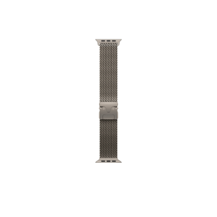 Apple Watch Ultra 4 GPS + Cellular 49mm Natural Titanium Case with Natural Titanium Milanese Loop - M | Apple