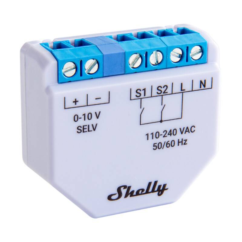 Shelly Plus 0-10V Light Dimmer, WiFi/Bluetooth - Image 1