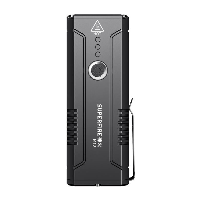 Superfire M12 flashlight - 8000lm, 6 modes, waterproof - Image 1