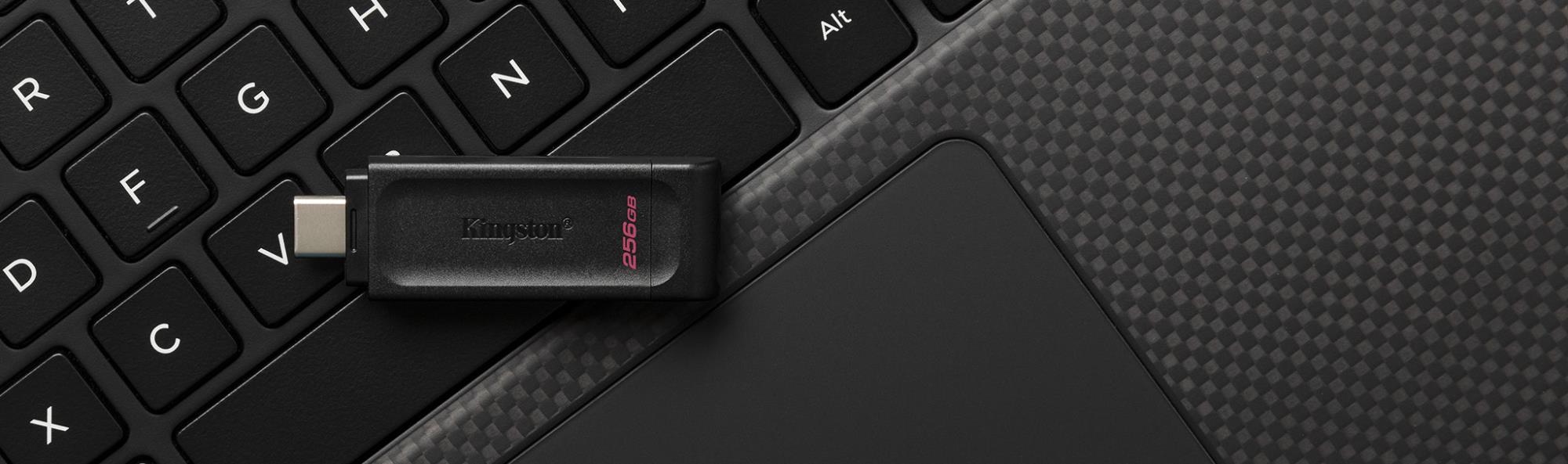 MEMORY DRIVE FLASH USB-C 256GB/DT70/256GB KINGSTON