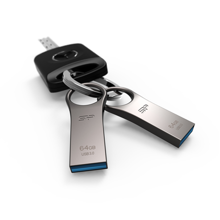 Silicon Power | Jewel J80 | 64 GB | USB 3.0 | Silver