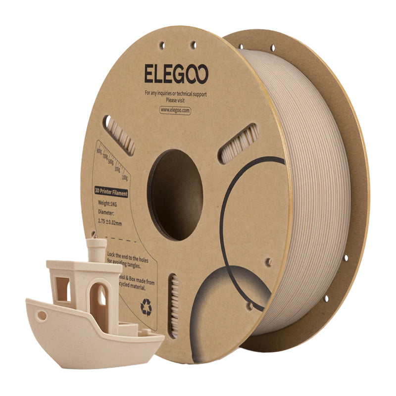 PLA Wood filament (light oak) - Image 2