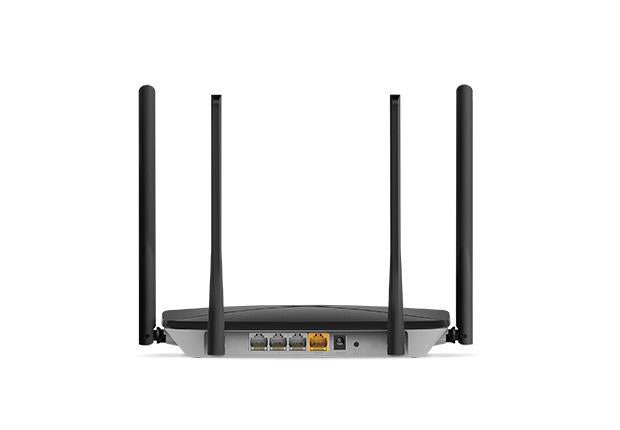 Wireless Router MERCUSYS Wireless Router 1167 Mbps IEEE 802.11a IEEE 802.11 b/g IEEE 802.11n IEEE 802.11ac 1 WAN 3x10/100/1000M LAN \ WAN ports 4 Number of antennas 4 AC12G