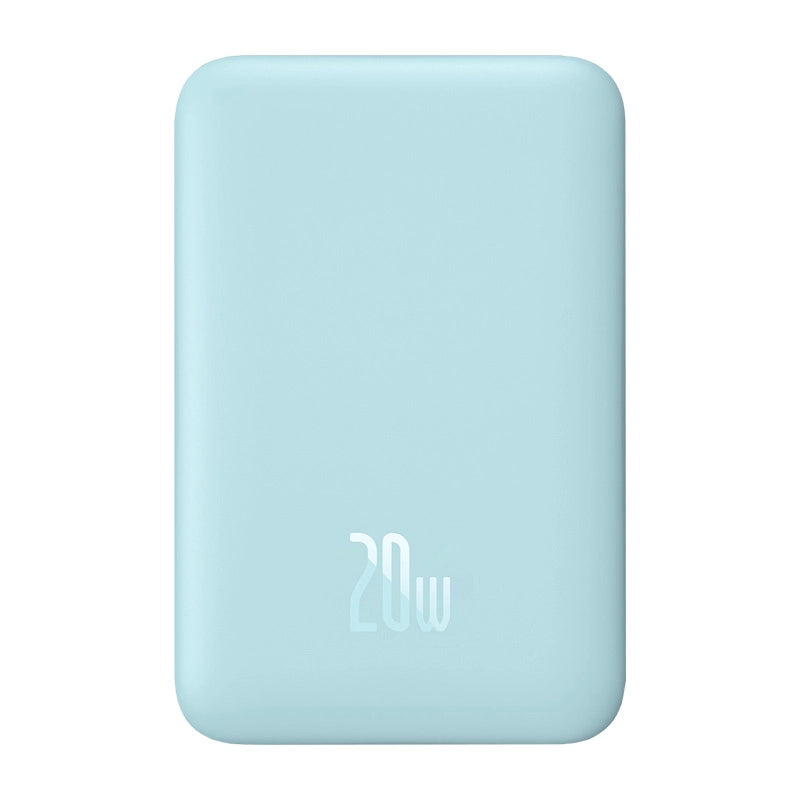 Powerbank Baseus Magnetic Mini 10000mAh, USB-C 20W MagSafe (blue) - Image 3