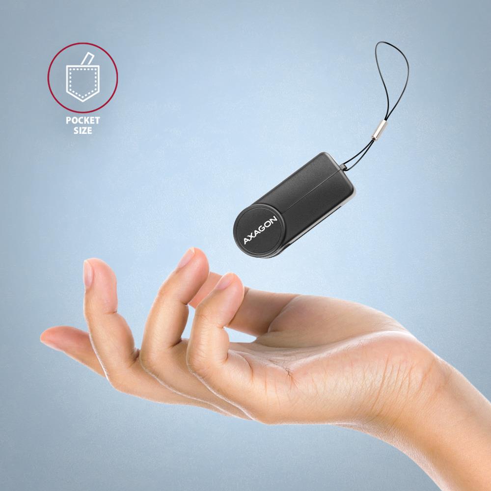 CARD READER POCKET SMARTCARD/USB2.0 CRE-SMPA AXAGON