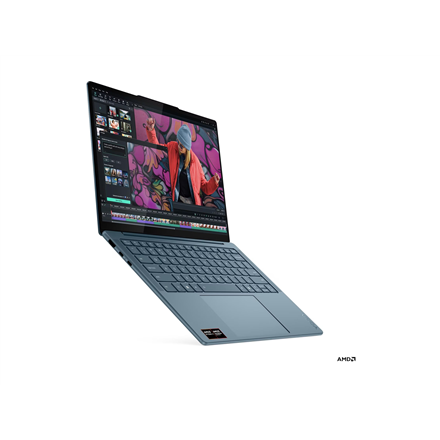 Lenovo- Yoga Slim 7 14AKP10 AMD | Tidal Teal | 14 " | OLED | WUXGA | 1920 x 1200 pixels | Glossy | AMD Ryzen AI 5 | 330