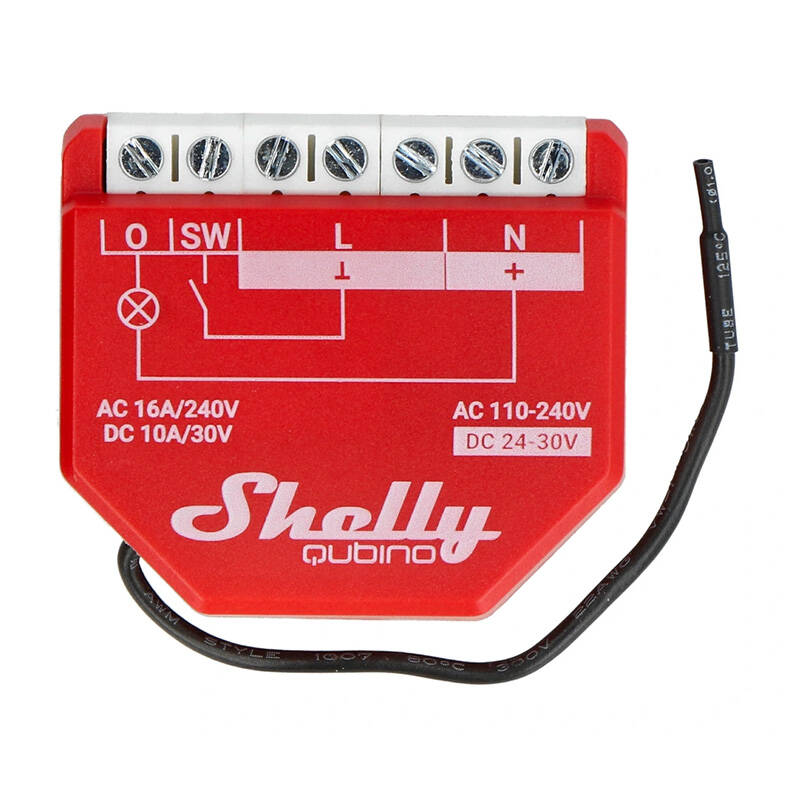 Shelly Qubino Wave1PM Controller, 1-channel, Z-Wave (Power measurement) - Image 1