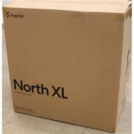 SALE OUT. Fractal Design North XL RC Charcoal Black TG Dark | Fractal Design PC Case | North XL | RC Charcoal Black TG D