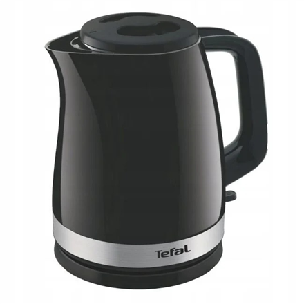 TEFAL | Kettle | KO150F30 Delfini Vision | Electric | 2400 W | 1.5 L | Plastic | 360° rotational base | Black/Stainless