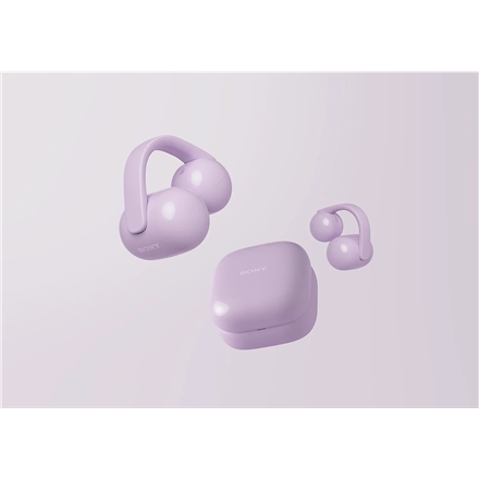 Sony | Earbuds | LinkBuds WF-LC900 Clip | Bluetooth | Open-Ear | Lavender | Wireless