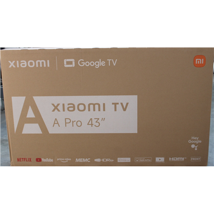 SALE OUT. Xiaomi QLED TV A Pro 2026 43" | SALE OUT. | Xiaomi QLED TV A Pro 2026 | 43 | Smart TV | Google TV | UHD | Dark