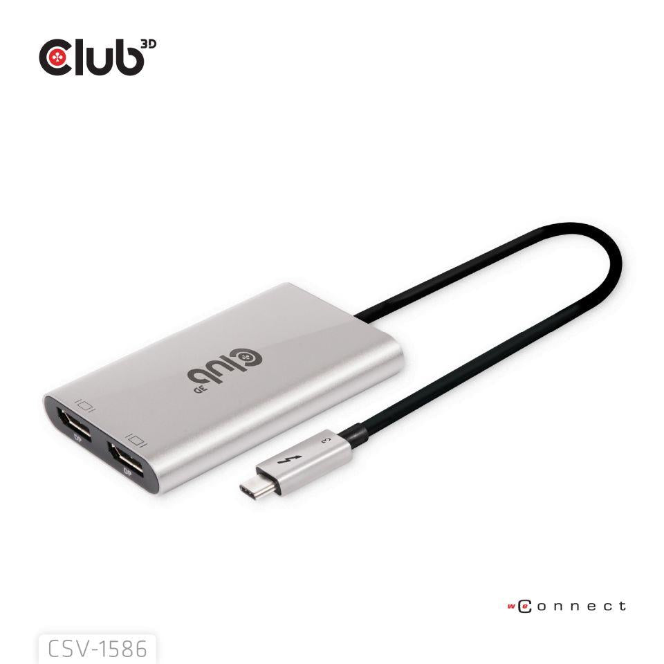 I/O ADAPTER THUNDERBOLT TO DP/CSV-1586 CLUB3D