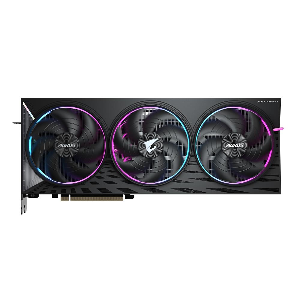 Graphics Card GIGABYTE AMD Radeon RX 9070 XT 16 GB GDDR6 256 bit PCIE 5.0 16x Triple slot Heatpipe 2xHDMI 2xDisplayPort R9070XTAORUSE-16GD1.0