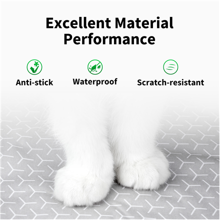 PETKIT High Performance Cat Litter Mat for Pura Max 2, Purobot Max Pro/2, Purobot Max 3 | P99026 | Gray/Green