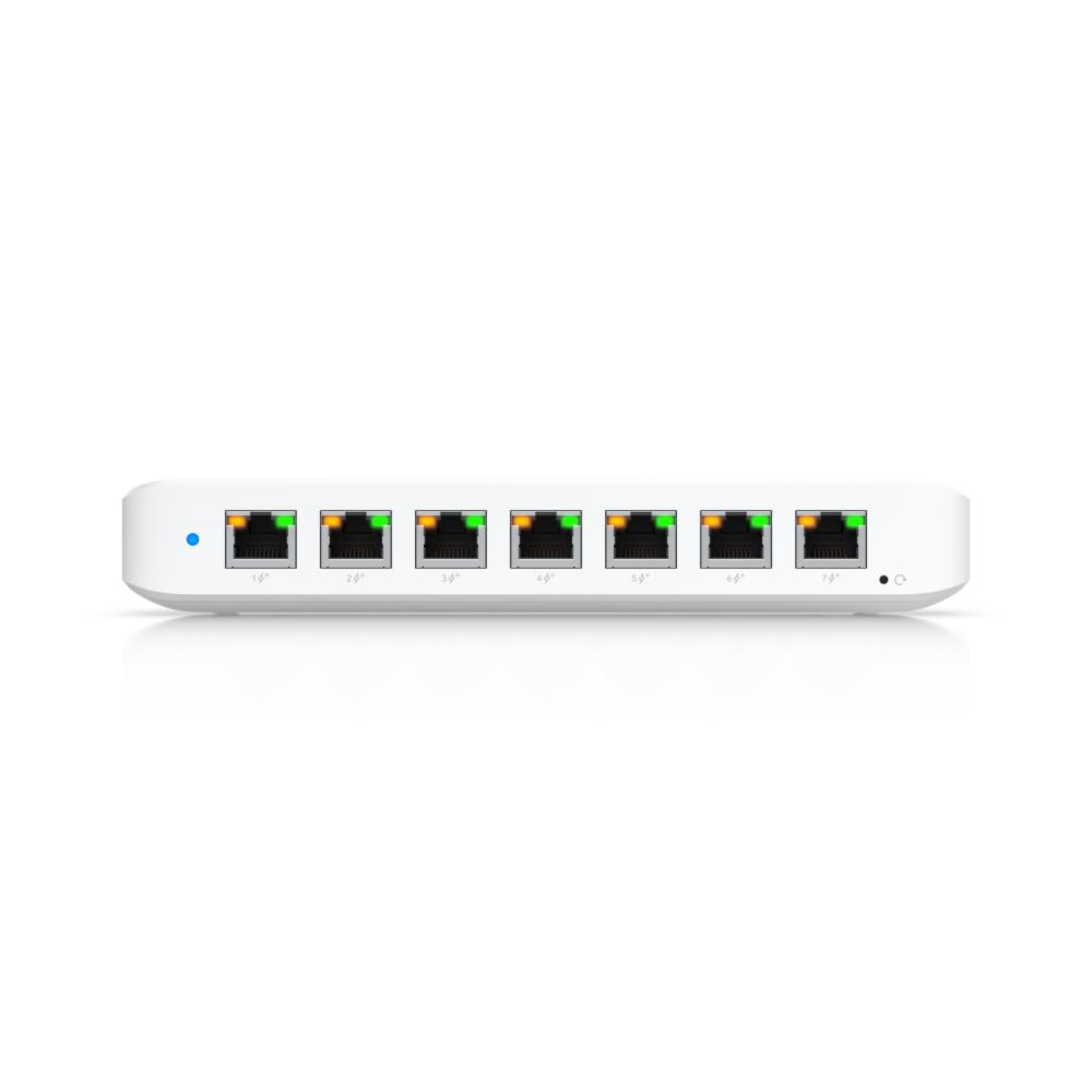 Switch UBIQUITI Ultra USW-Ultra Type L2 Desktop/pedestal 8x1000Base-T 8 PoE+ ports 7 USW-ULTRA
