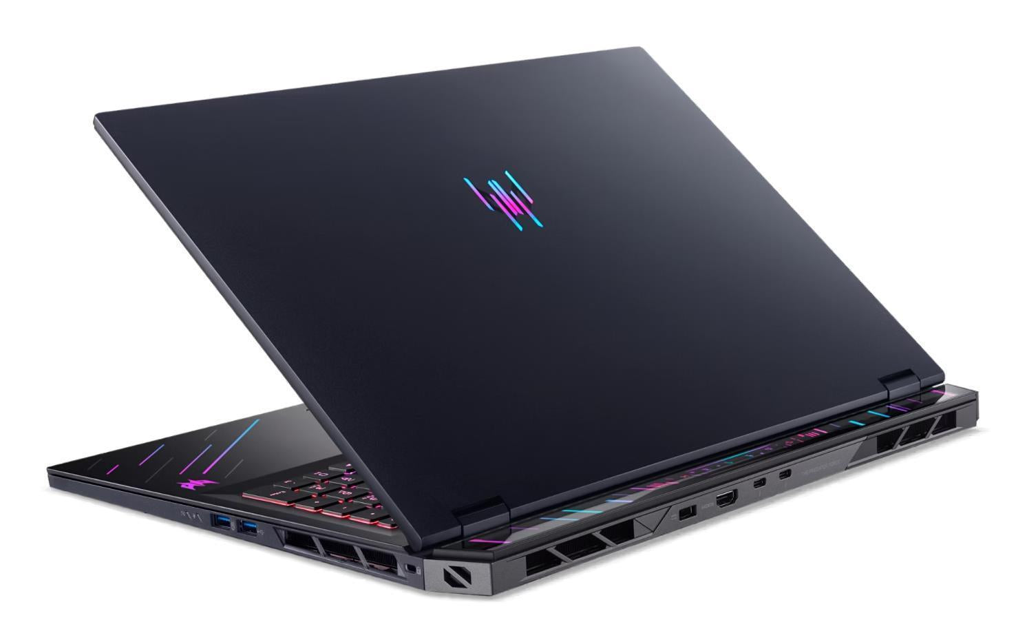 Notebook ACER Predator HELIOS 18 AI CPU Intel Core Ultra 9 275HX 18 " 2560 x 1600 pixels RAM 32 GB DDR5-SDRAM SSD 1000 GB Discrete graphics NVIDIA GeForce RTX 5080 16 GB On-board graphics Yes Keyboard language English OS installed Windows 11 Home Colour