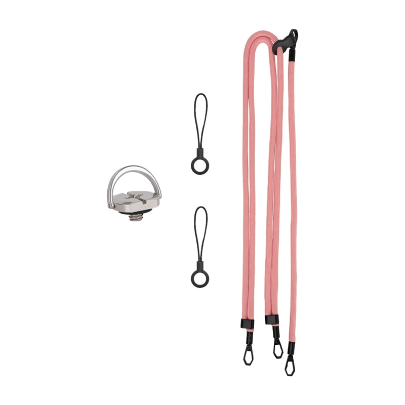 Sunnylife GS022 multifunctional neck strap for Pocket 3 (pink) - Image 1