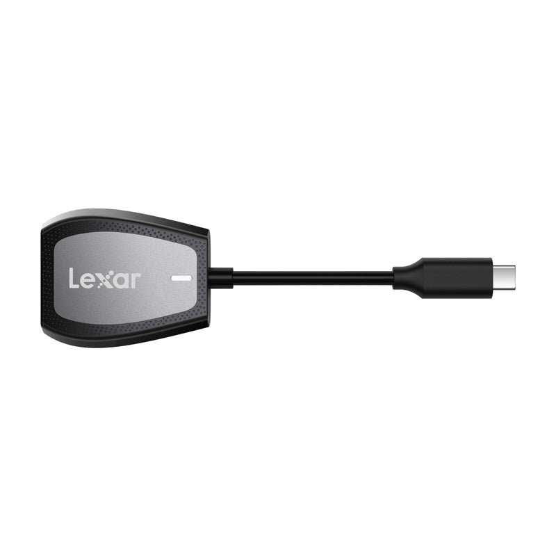 Lexar Dual-Slot SD/microSD Memory Card Reader, USB-C - Image 1