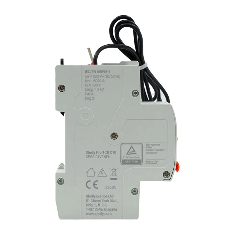 Miniature Circuit Breaker SHELLY Pro 1CB C10 - Image 3