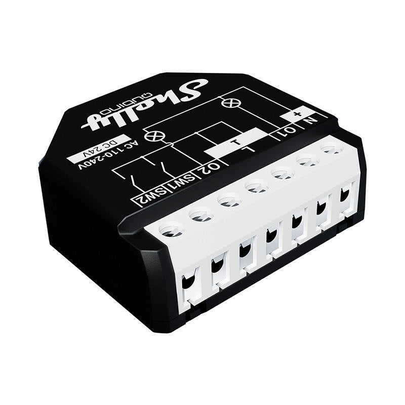 Shelly Qubino Wave2PM Controller, 2-channel, Z-Wave (Power measurement) - Image 2