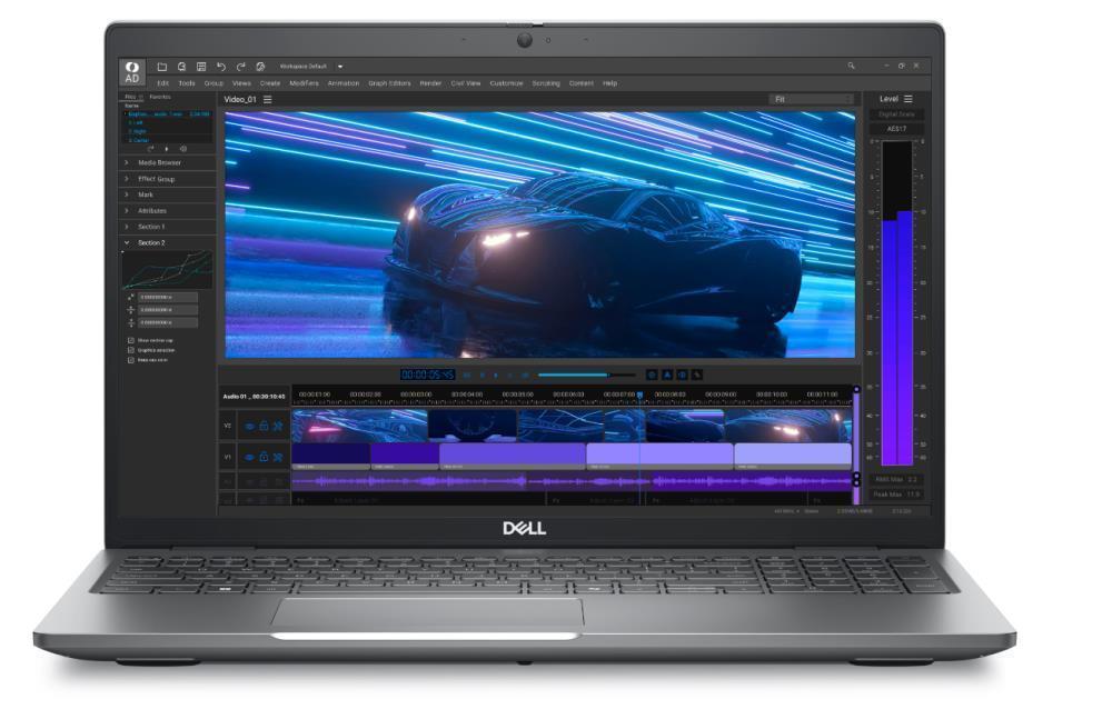 Notebook DELL Precision 3591 CPU Core Ultra u7-155H 3800 MHz 15.6" 1920x1080 RAM 16GB DDR5 5600 MHz SSD 512GB NVIDIA RTX 1000 Ada 6GB EST Card Reader microSD Smart Card Reader Windows 11 Pro 1.79 kg N102P3591EMEA_VP_EST