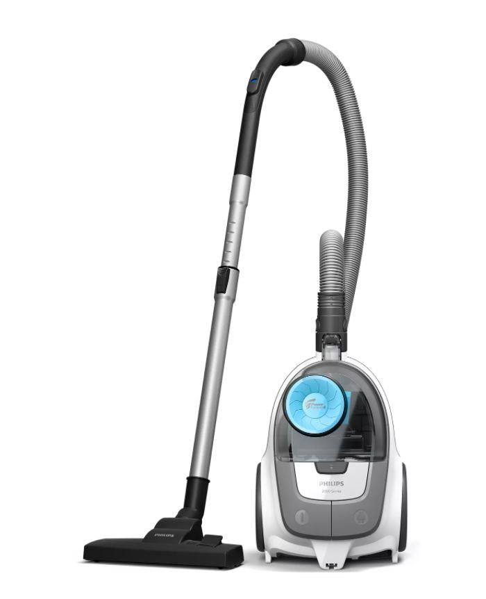 Vacuum Cleaner PHILIPS Bagless 850 Watts Capacity 1.3 l Noise 77 dB Blue/ White Weight 4 kg XB2122/09