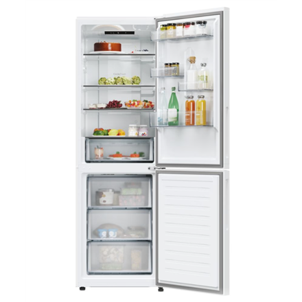 Candy Refrigerator | CNCQ2T618EW | Energy efficiency class E | Free standing | Combi | Height 185 cm | No Frost system |