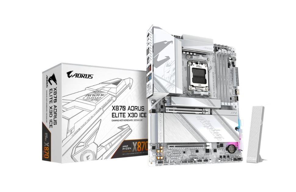 Mainboard GIGABYTE AMD X870 SAM5 ATX Memory DDR5 Memory slots 4 X870AELITEXICE